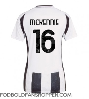 Juventus Weston McKennie #16 Hjemmebanetrøje Dame 2024-25 Kortærmet